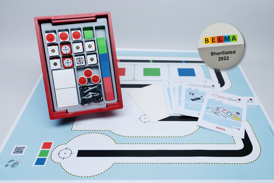 Experimentierwanne eXperiBot "Smarte Fabrik" inkl. Spielplan und Handreichung - 71631